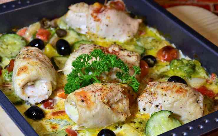 Involtini di pollo