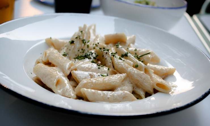 Penne cremose saporite