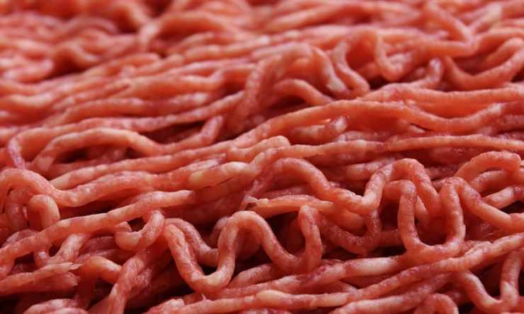 scongelare la carne macinata