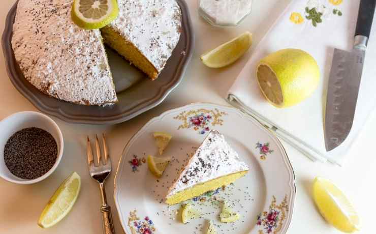 torta a limone