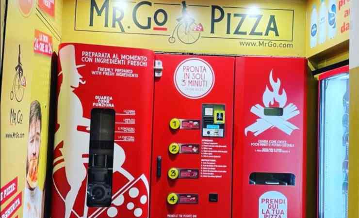 Dsitributore pizza automatica