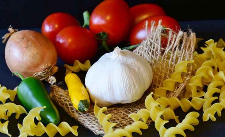 Pasta sugo ortolana trucco