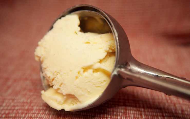 gelato alla vaniglia