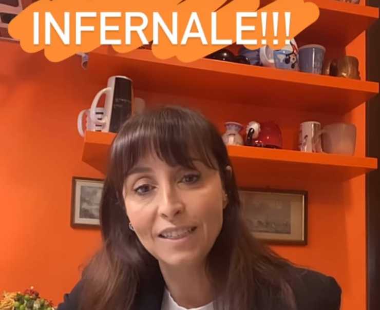 benedetta parodi "Sarà infernale"