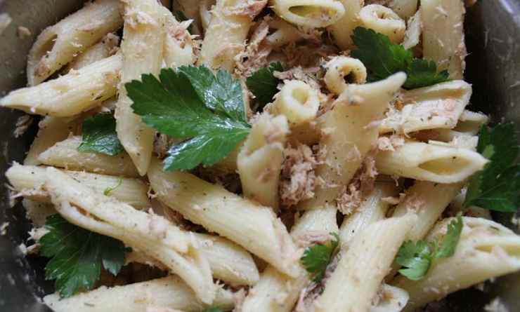 Pasta tonno tocco