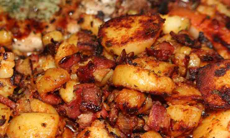 patate e bacon