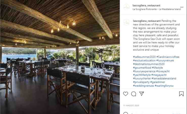 Ristorante La Scogliera Instagram