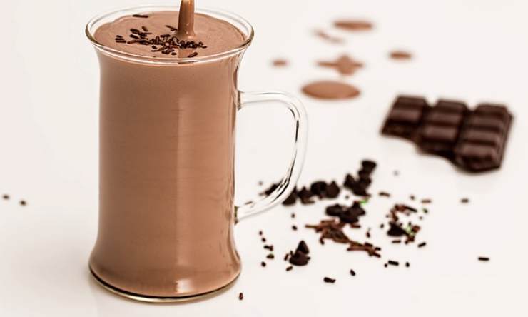 Cioccolata fredda 4 ingredienti