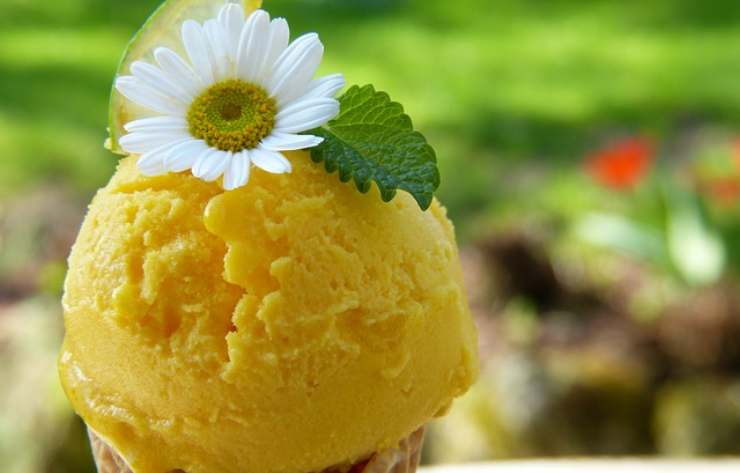 gelato limone a casa