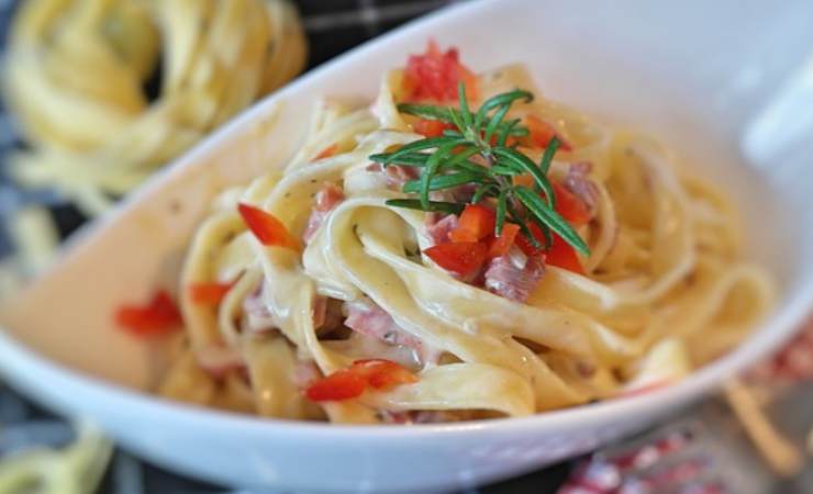 Tagliatelle 3 ingredienti