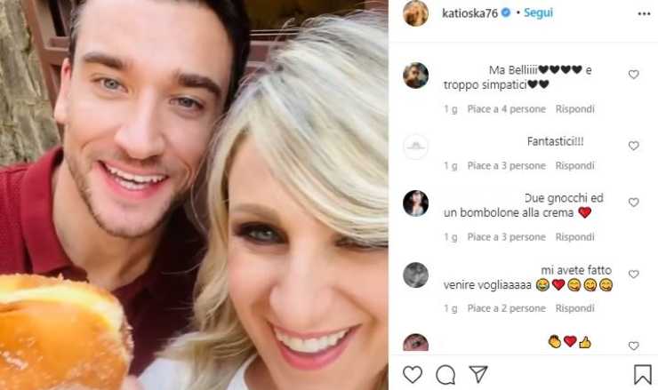 Damiano Carrara e Katia Follesa