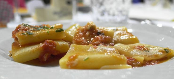 Paccheri alla Vittorio 