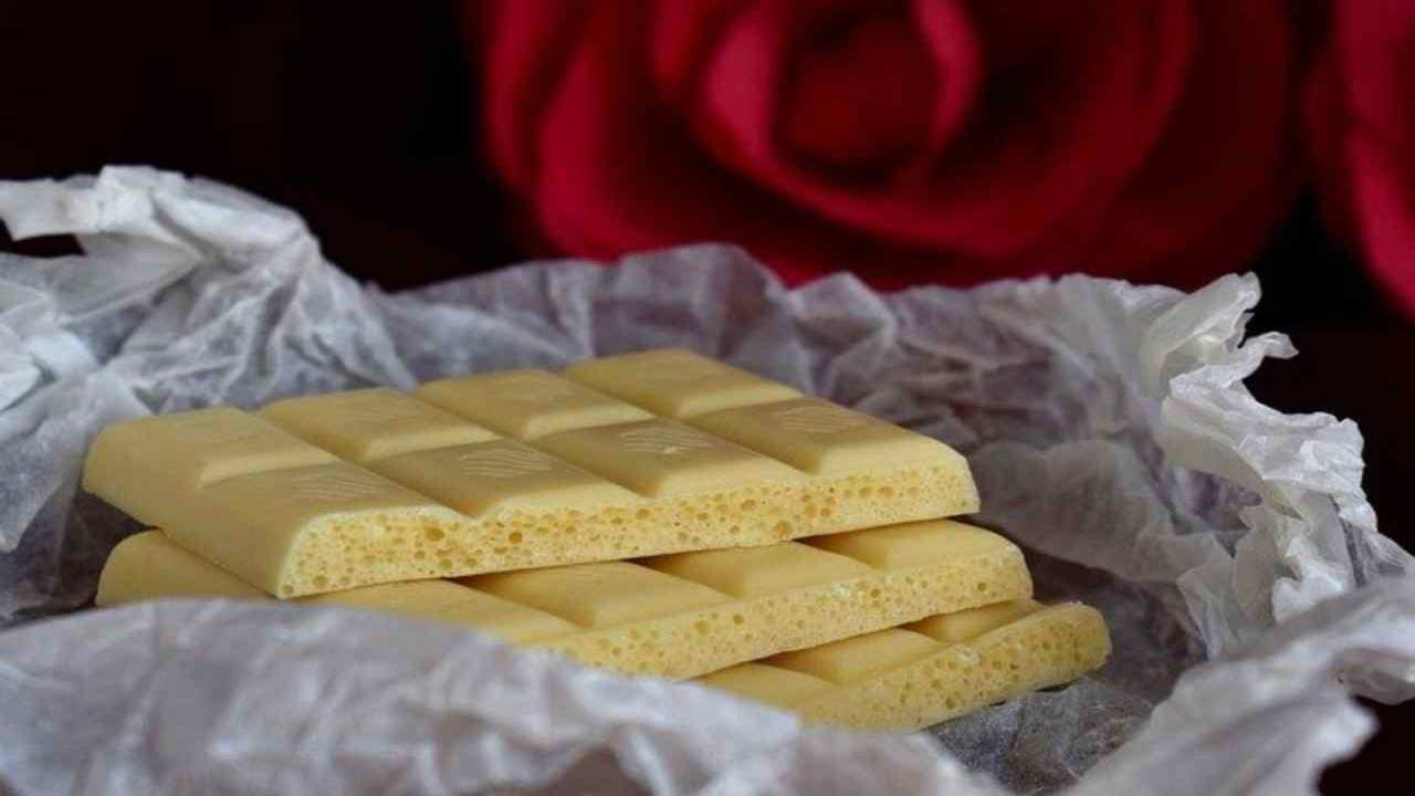 cioccolato bianco merenda