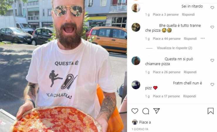 Francesco Facchinetti pizza