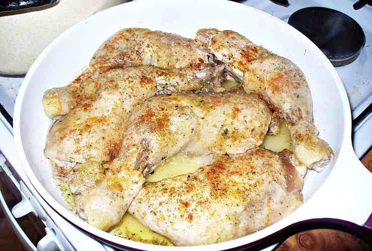 pollo per cena