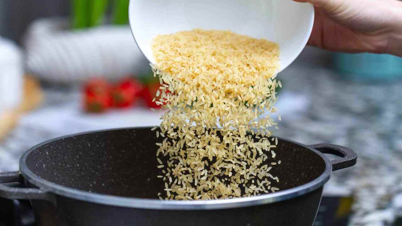 acqua di cottura del riso