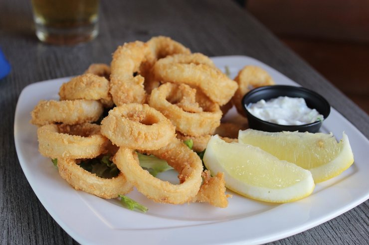 fritto di pesce leggero