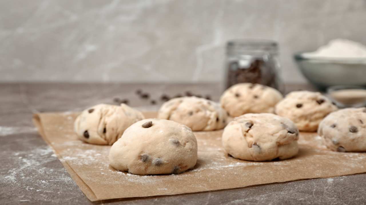 panini con gocce di cioccolato