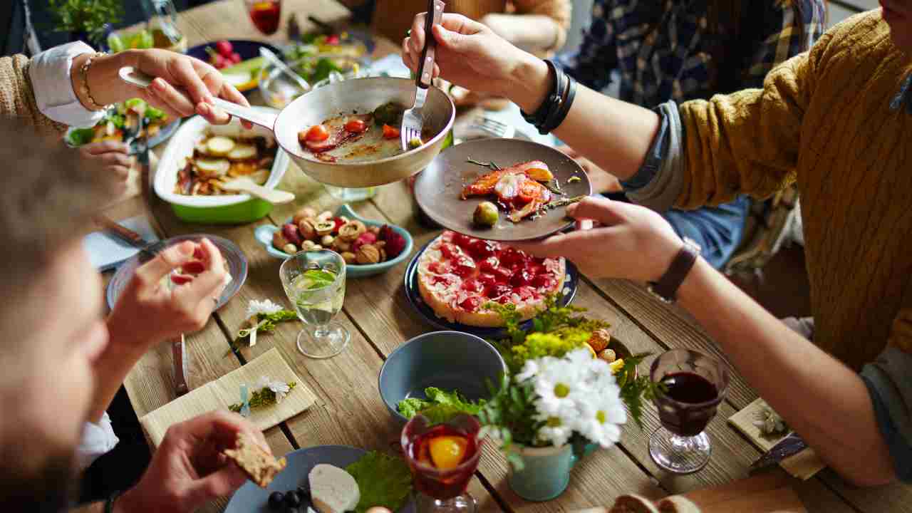 pranzo della domenica squisito