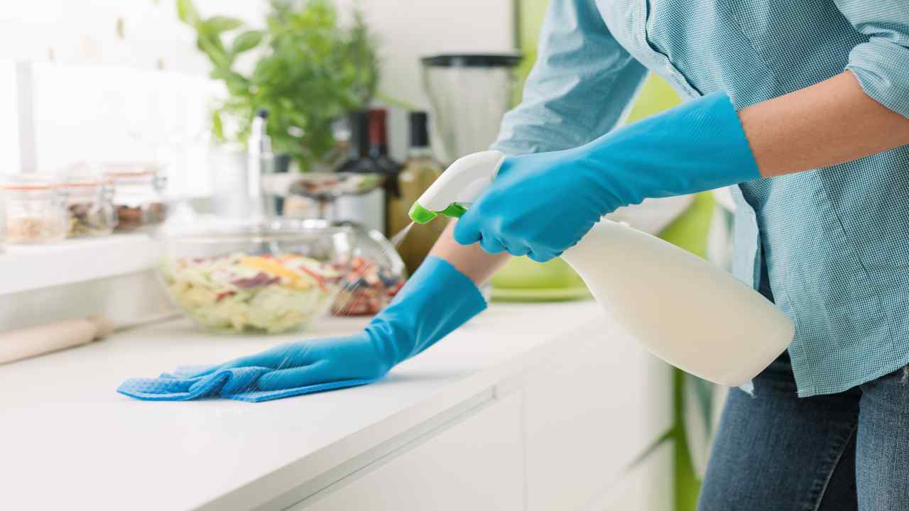 segreto per pulire la cucina