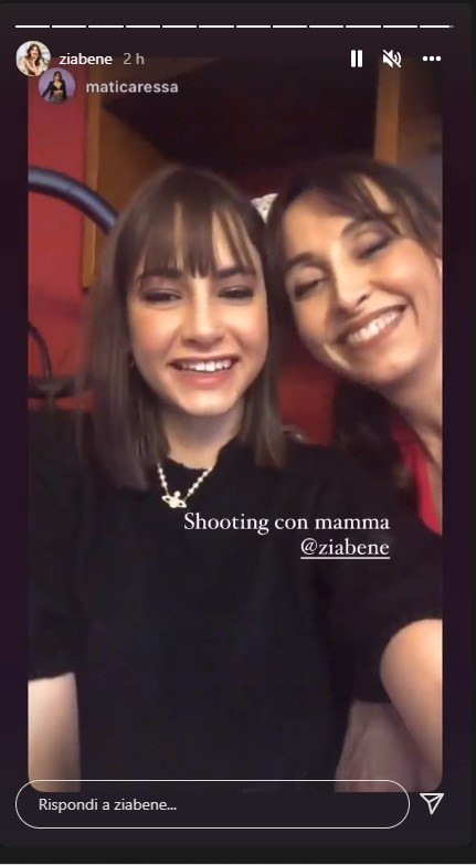 Shooting mamma Benedetta Parodi