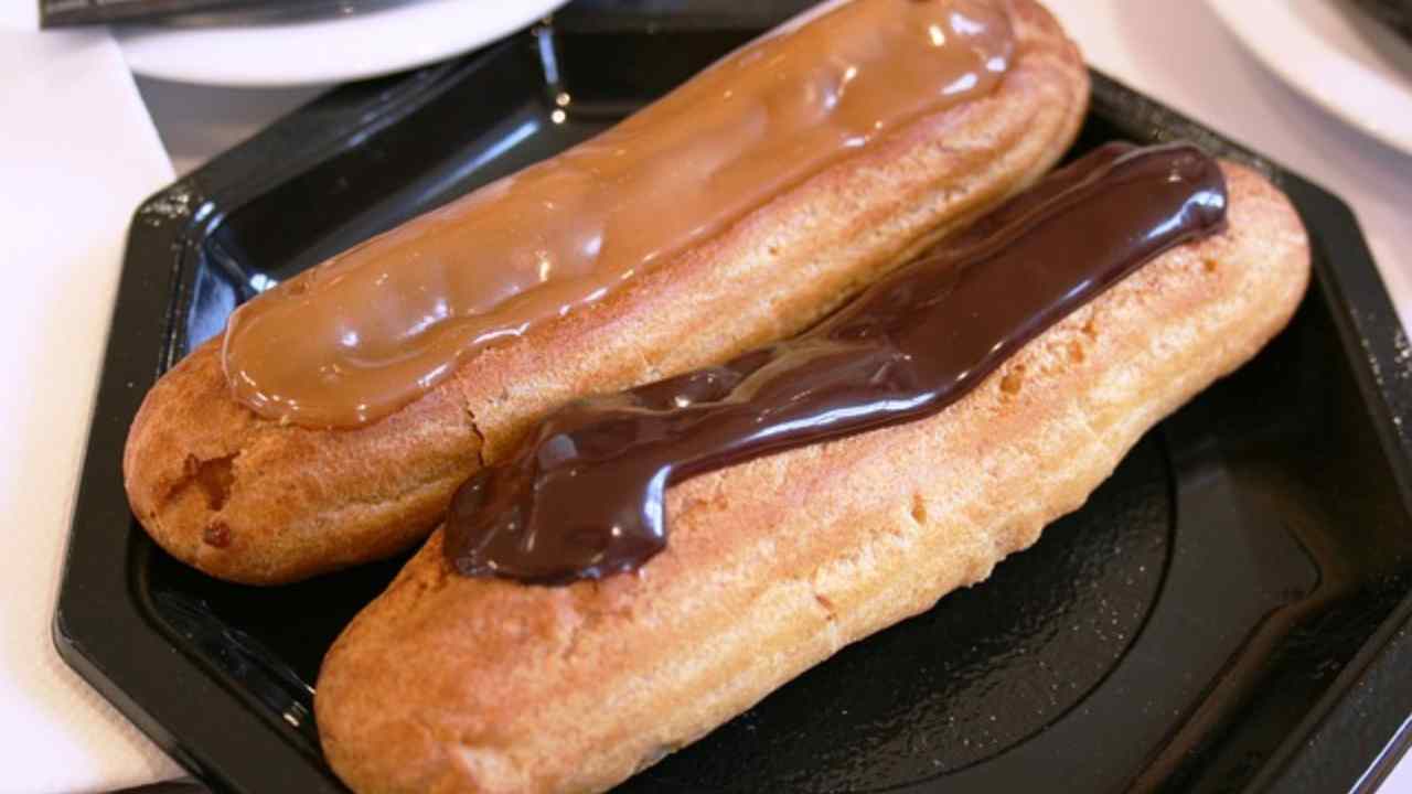 eclair ricetta