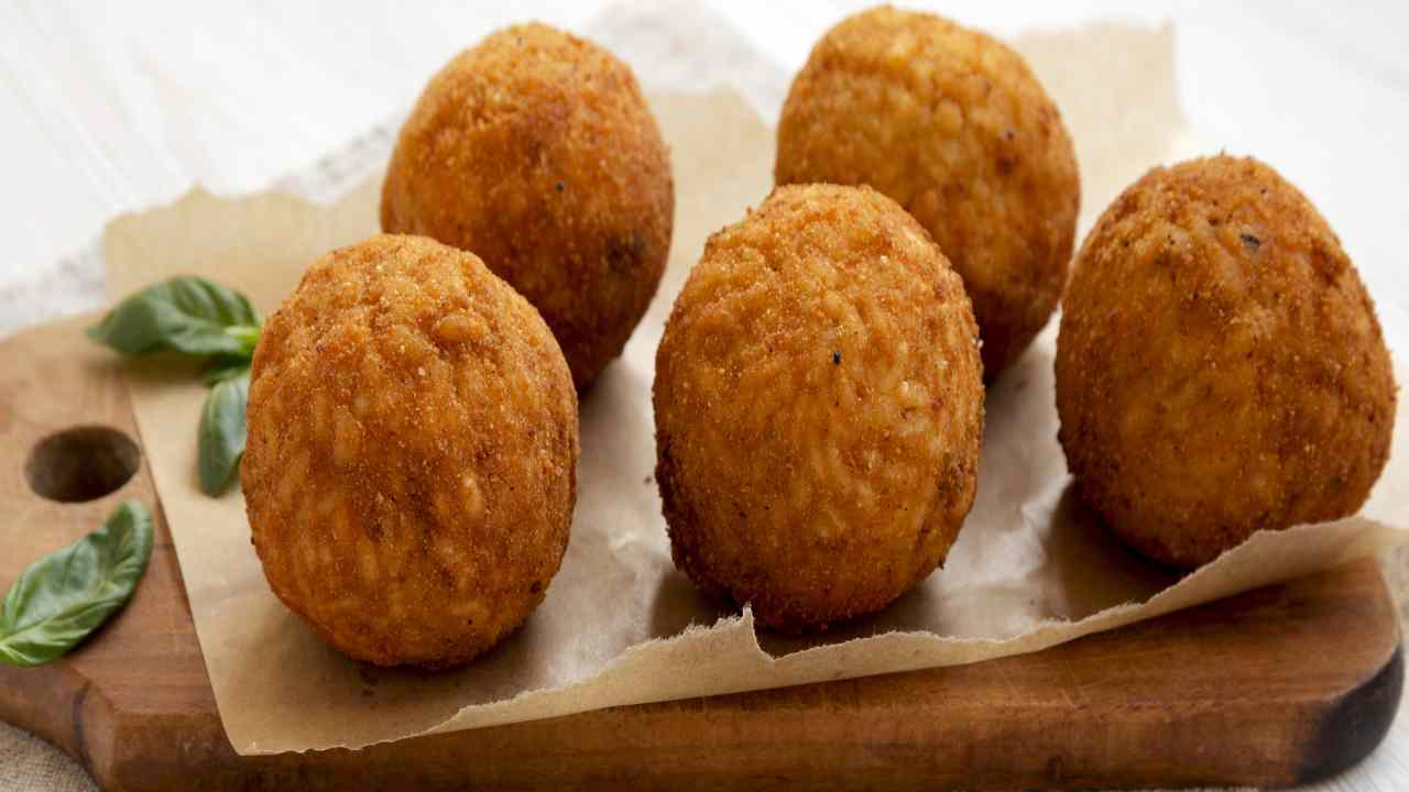 arancine cacio e pepe