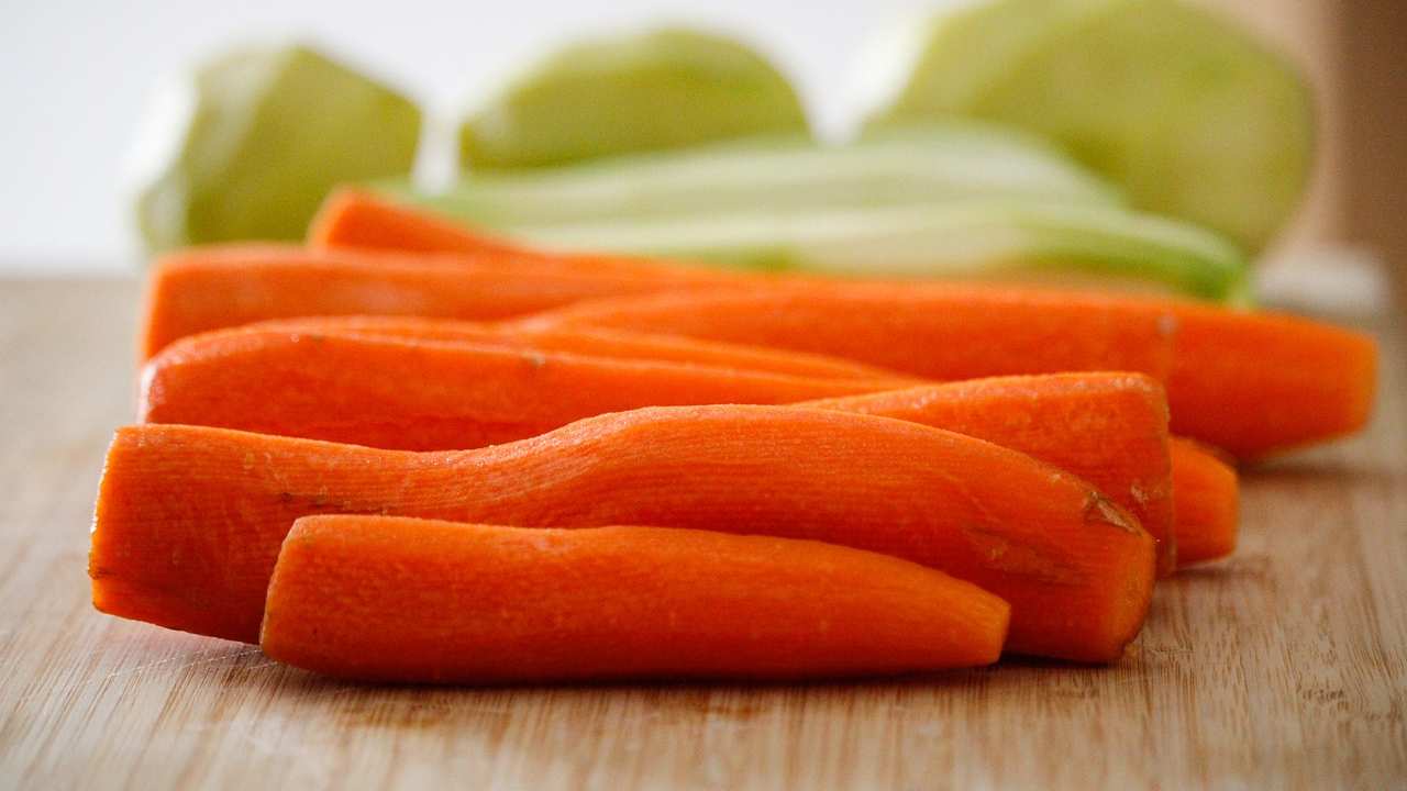 zucchine carote farina