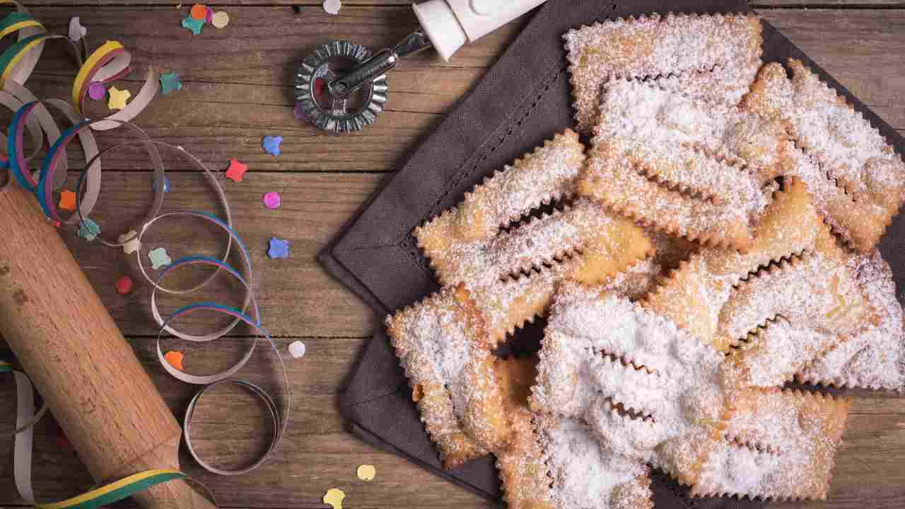 Chiacchiere aggiungi ingredient