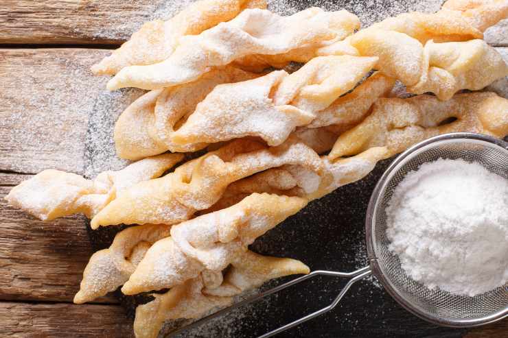 chiacchiere origini