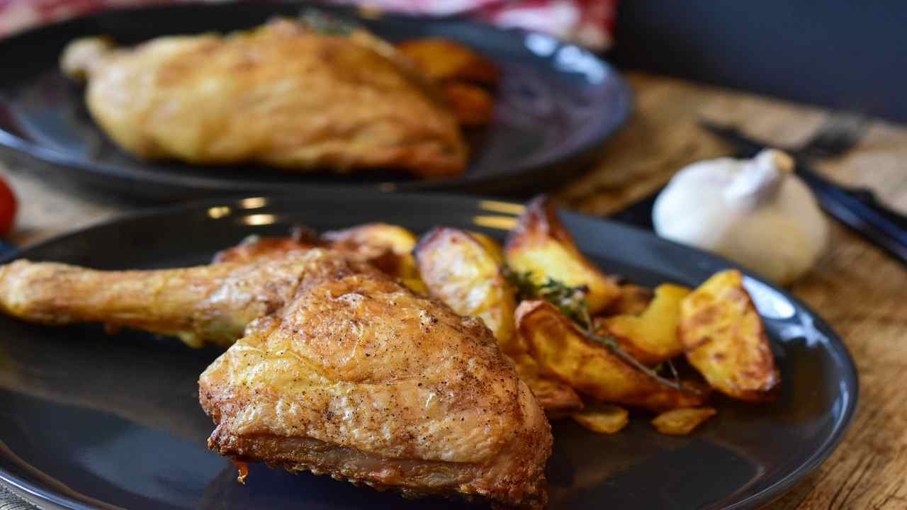 pollo con patate