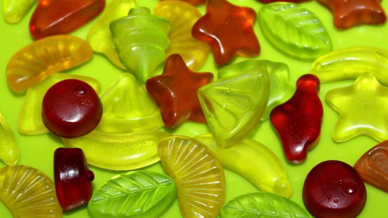 gelatine colorate