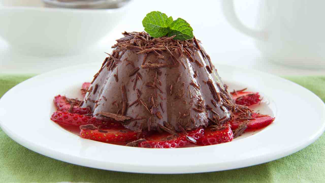 panna cotta cioccolato