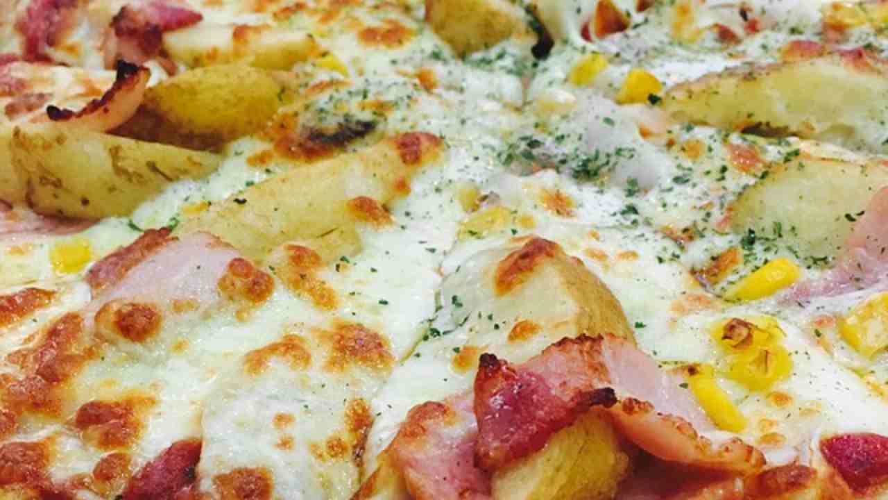 pizza patate