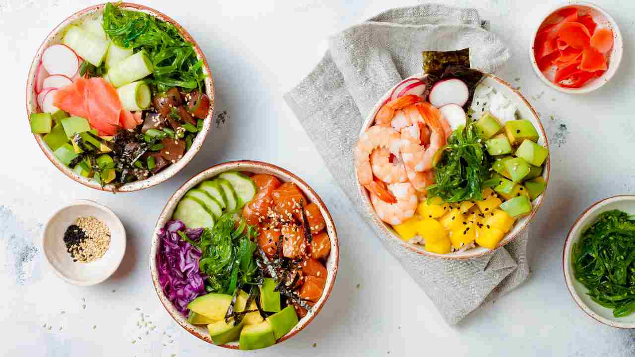 poke bowl fatta in casa