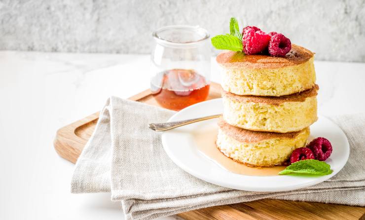 pancakes alti e soffici