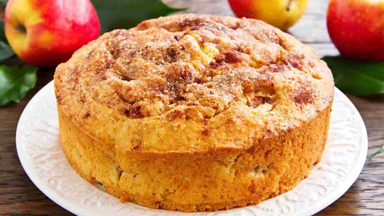 torta di mele senza farina