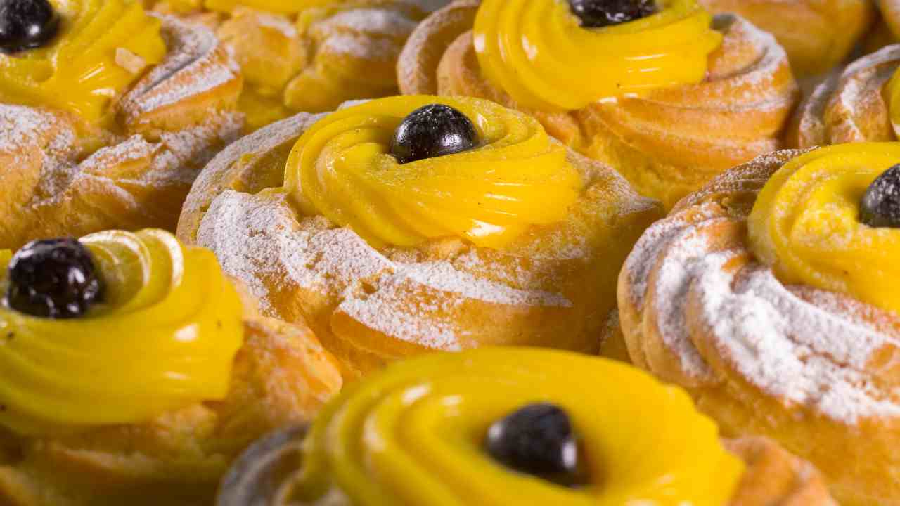 zeppole fritte non unte