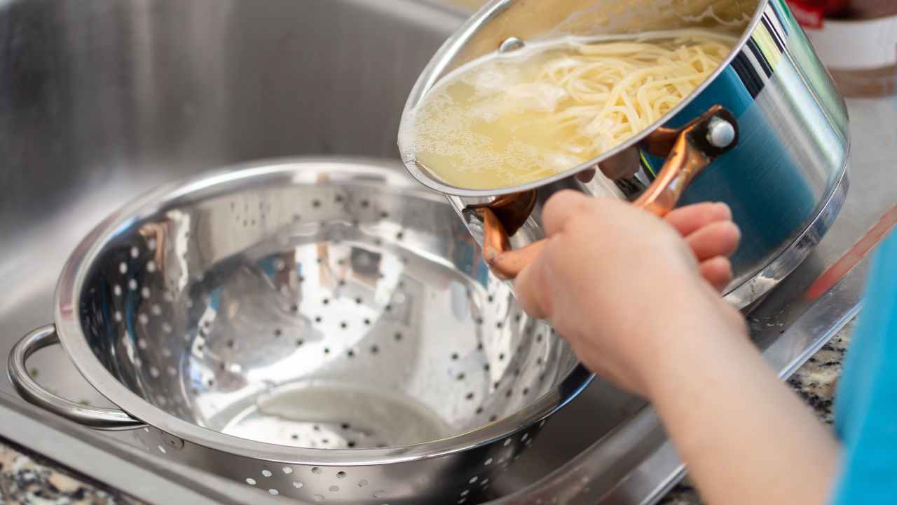 Sai cosa fare acqua pasta