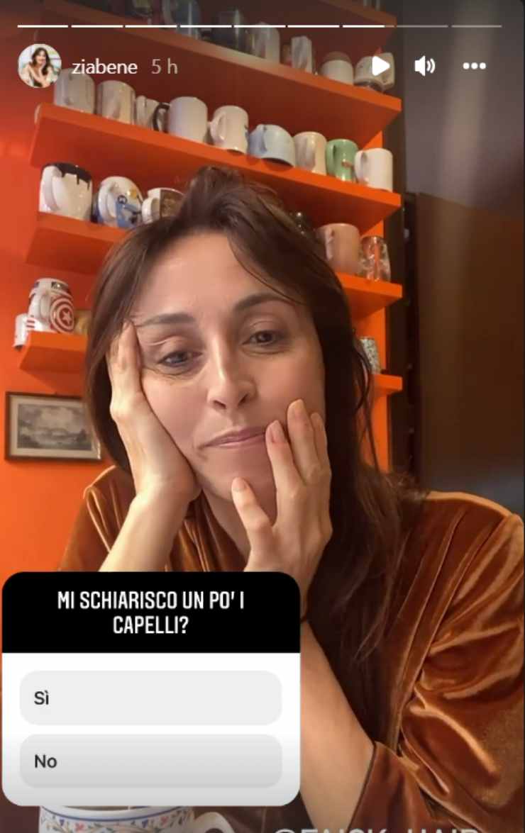 benedetta parodi cambio look