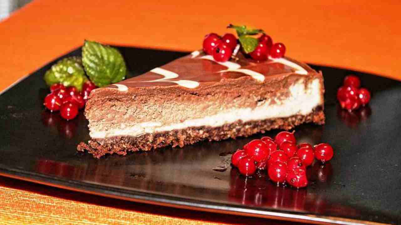 Cheesecake cioccolato uovo Pasqua