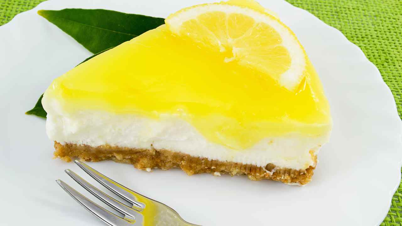 Crostata limone senza cottura