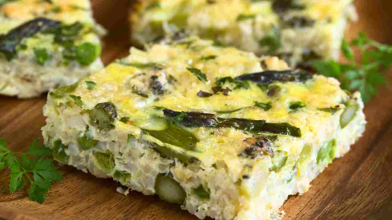 frittata asparagi