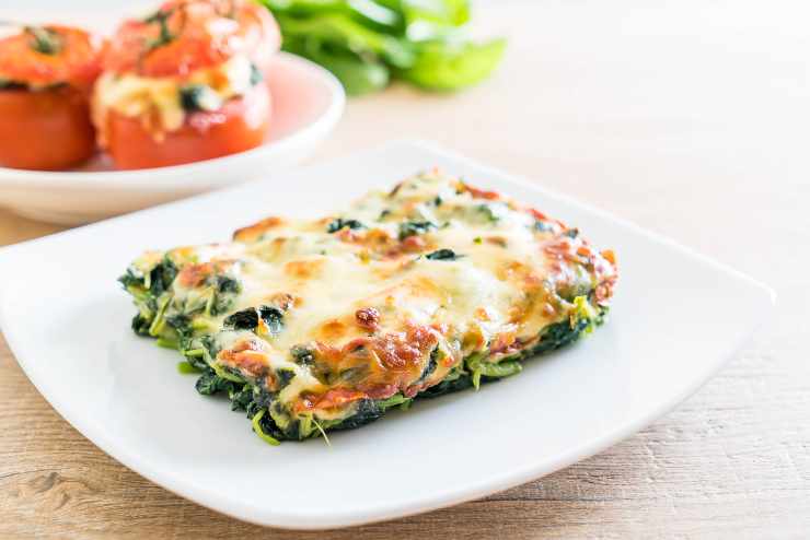 lasagna tricolore