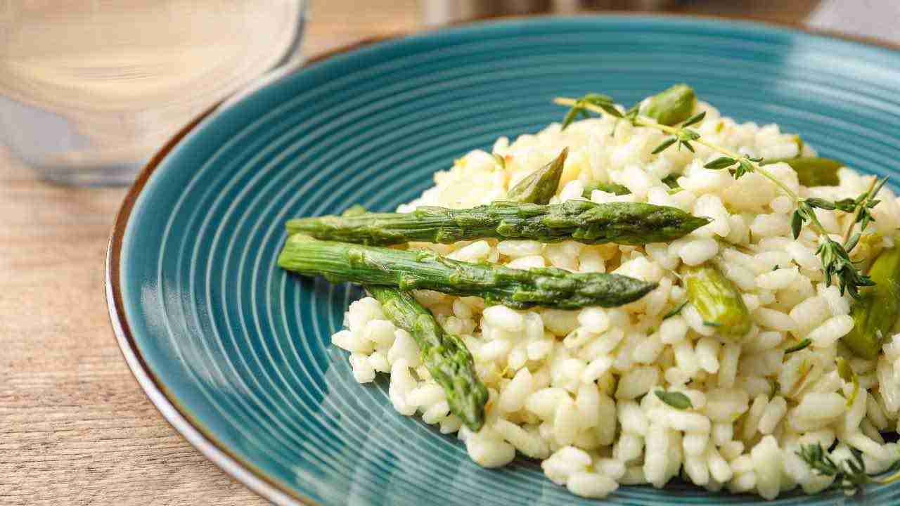 risotto con asparagi