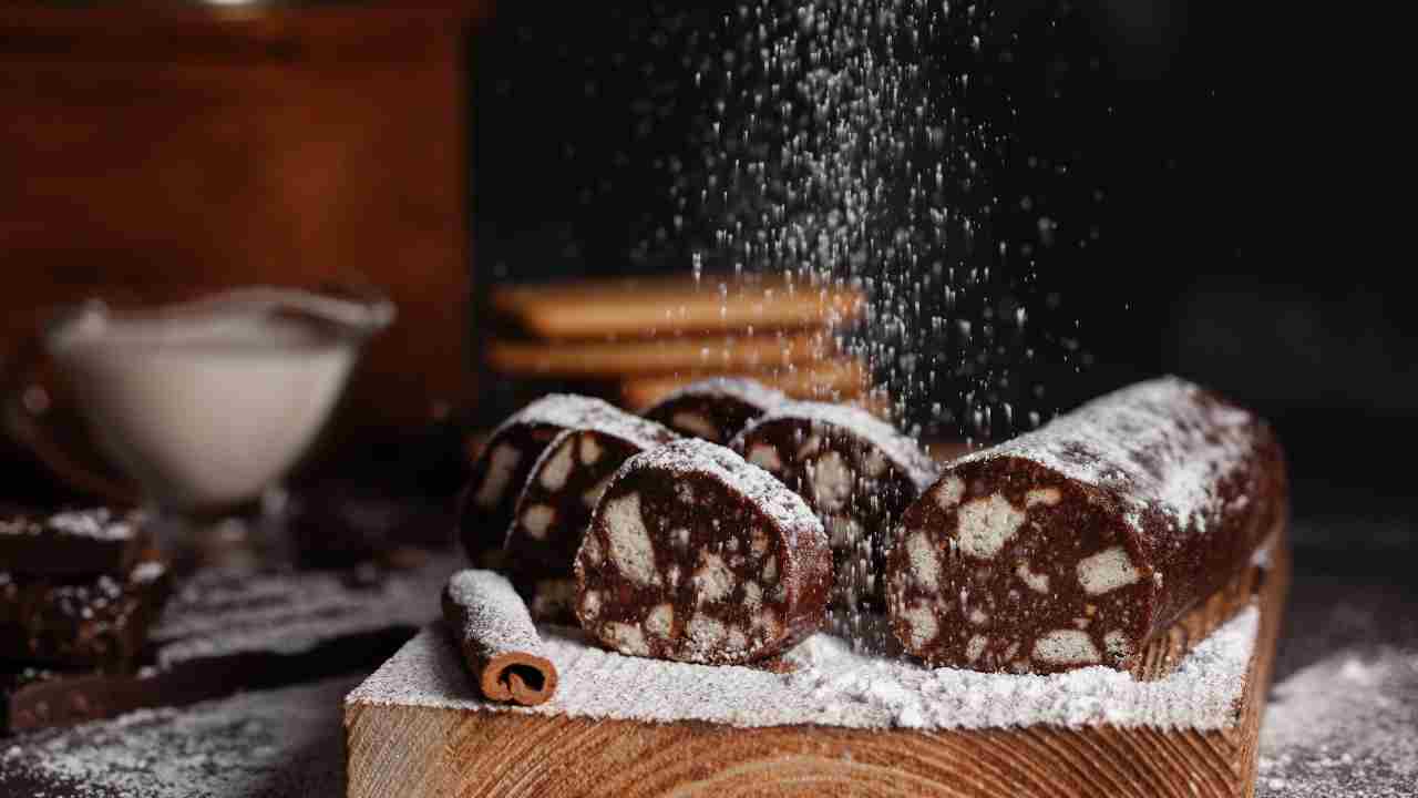 salame cioccolato ricetta classica