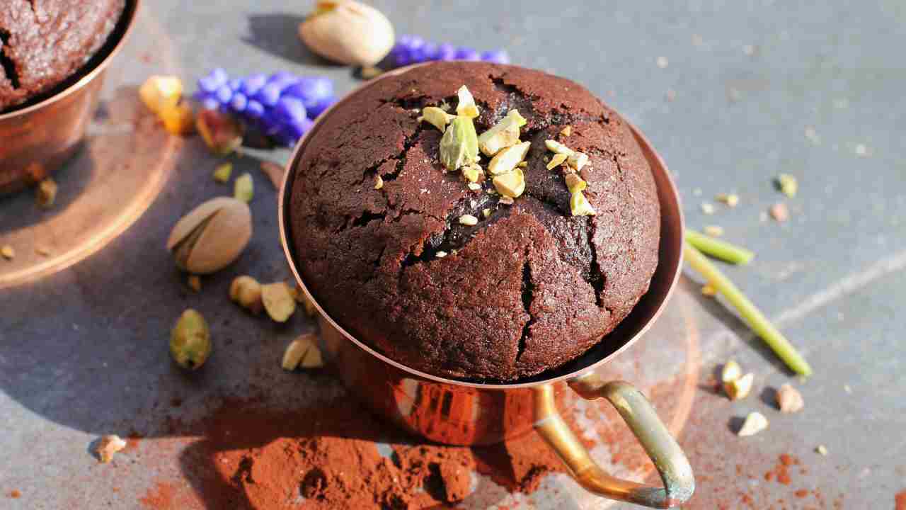 tortini cioccolato pistacchio