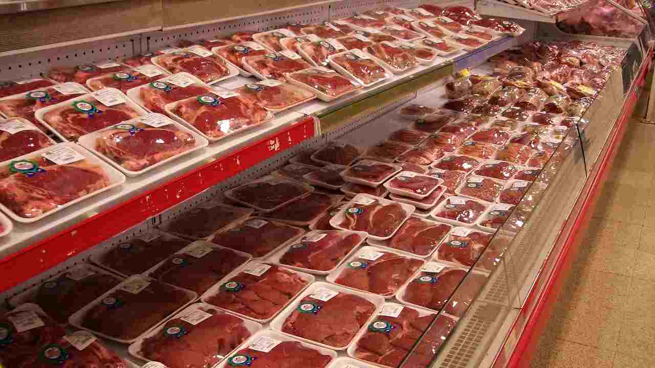 Attenzione carne supermercato