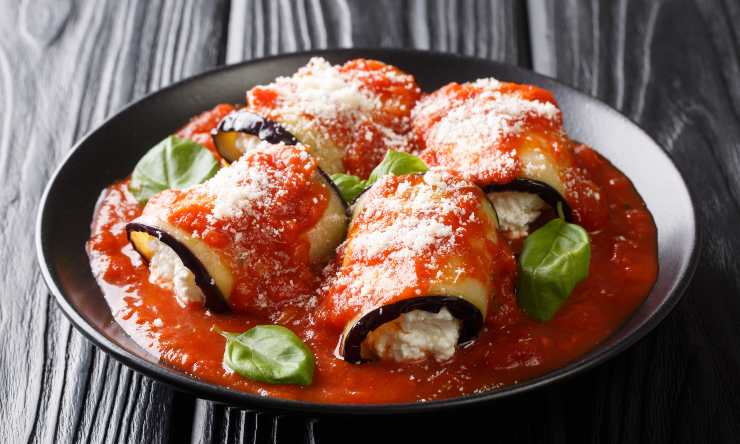 involtini melanzane ripieni