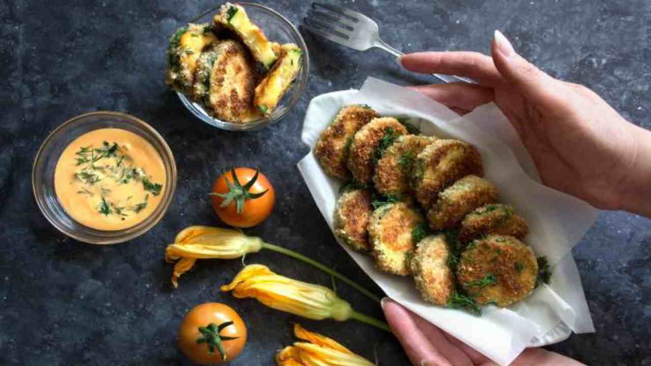 medaglioni di zucchine